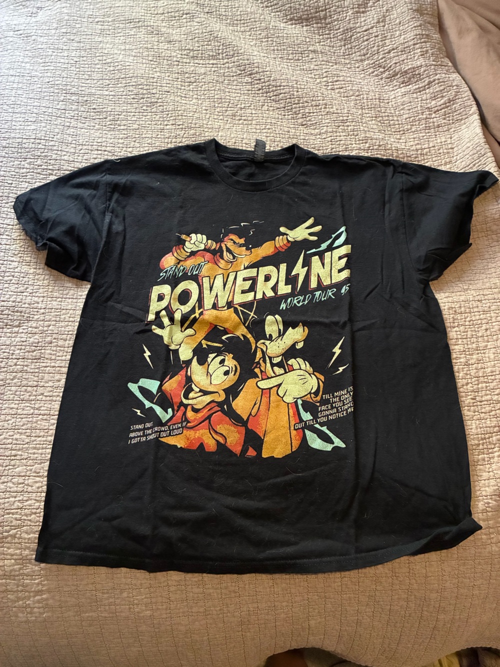 Disneys a Goofy Movie Powerline Concert Tee